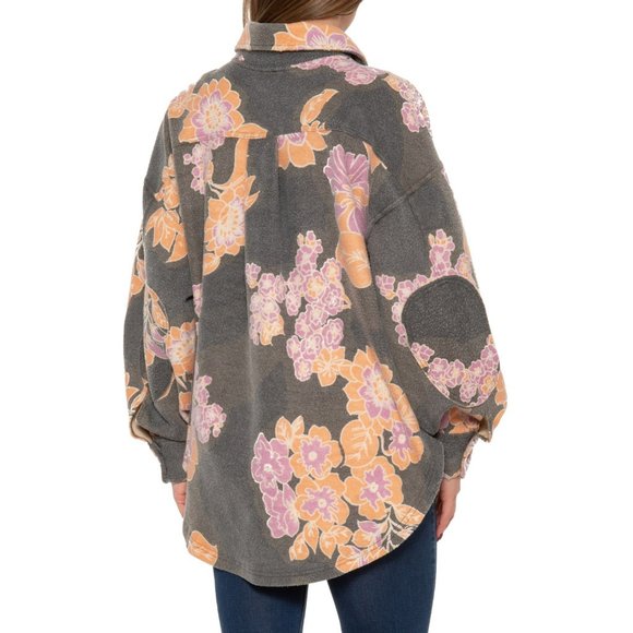 Free People Jackets & Blazers - NWT Free People Ruby Shacket Floral Print size XS
